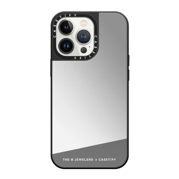 Casetify The M Jewelers Custom Silver MagSafe Mirrored IPhone 11 Case - Picture 1 of 9